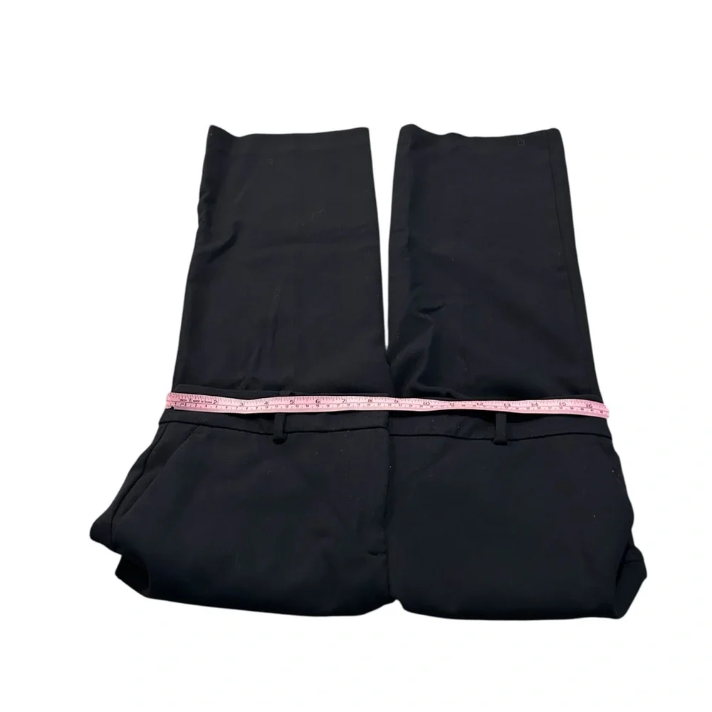 ANN TAYLOR navy cropped dress pants